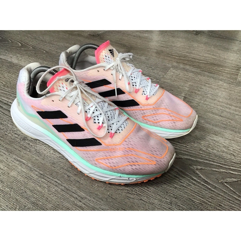 Adidas SL 20 Light Strike Men's Size 10.5 White Running Shoes FW2197 Sneakers